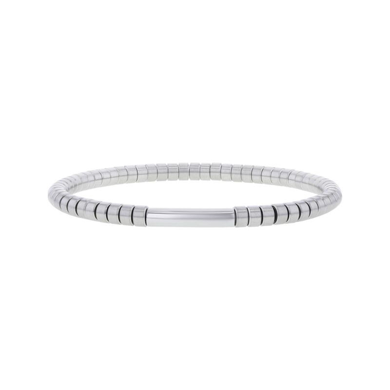 Beck Stainless Steel Beaded Bracelet - Image 2