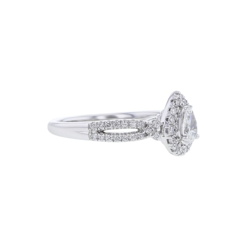 Aster Pear Ready for Love Diamond Engagement Ring - Image 3