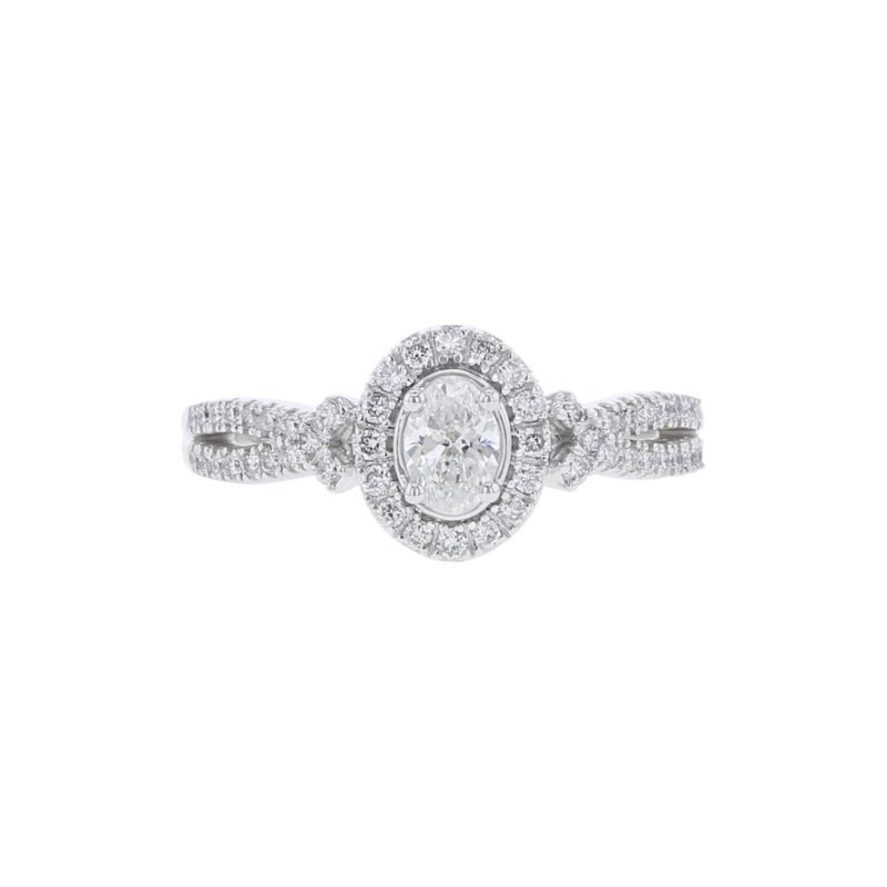 Aster Oval Ready for Love Diamond Engagement Ring