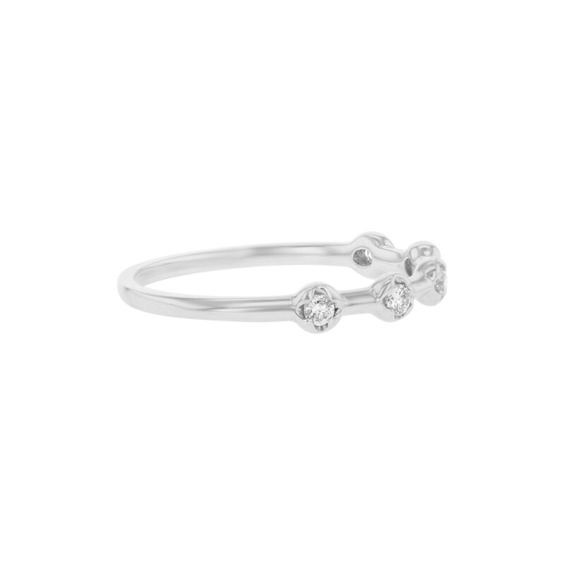 Aubrey Bubble Station Diamond Ring 1/8ct - Image 5