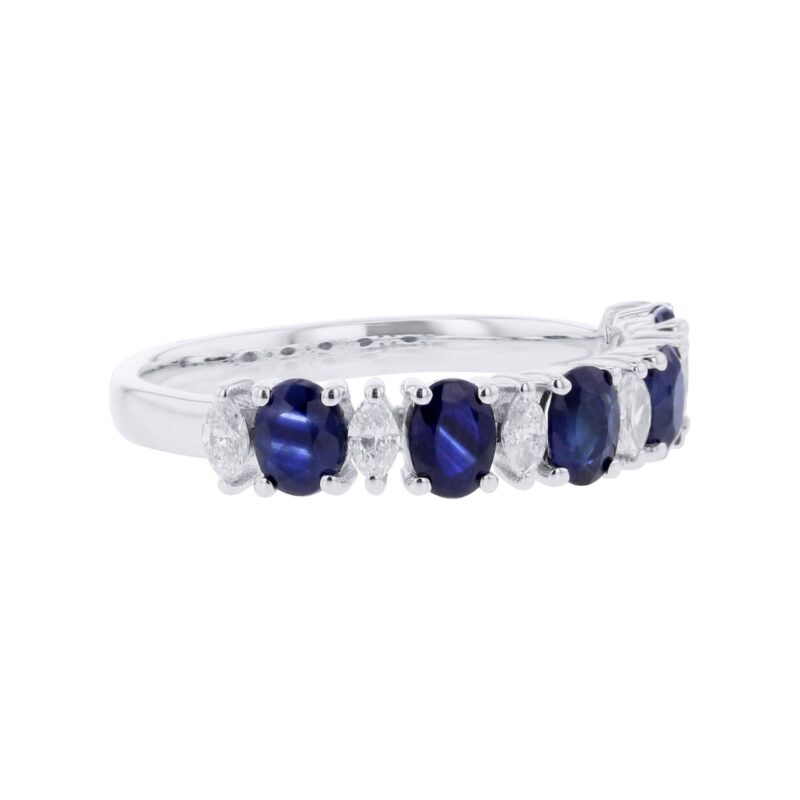 Serene Sapphire and Diamond Ring - Image 2